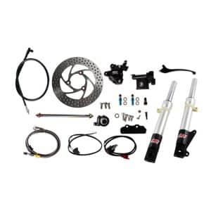 NCY Front End Kit (Silver Forks, No Rim); compatible with  Ruckus