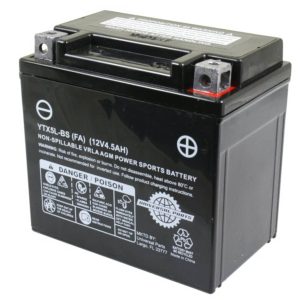 Universal Parts 12V 4.5AH Battery YTX5L-BS - Factory Activated