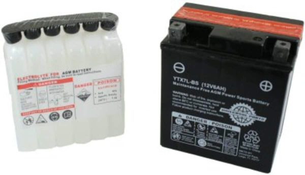 Universal Parts 12V 6AH Battery YTX7L-BS