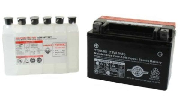 Universal Parts 12V 8.5AH Battery YTX9-BS