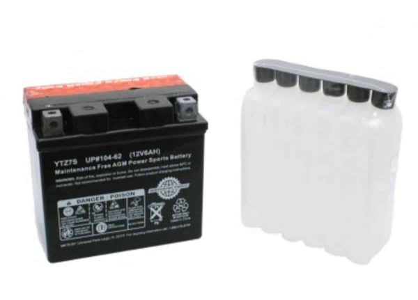 Universal Parts 12V 6AH Battery YTZ7S