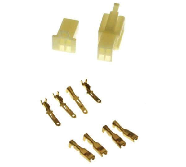 Universal Parts 4 Pin Connector Kit - 2.8mm Pin