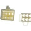 Universal Parts 6 Pin Connector Kit - 2.8mm Pin