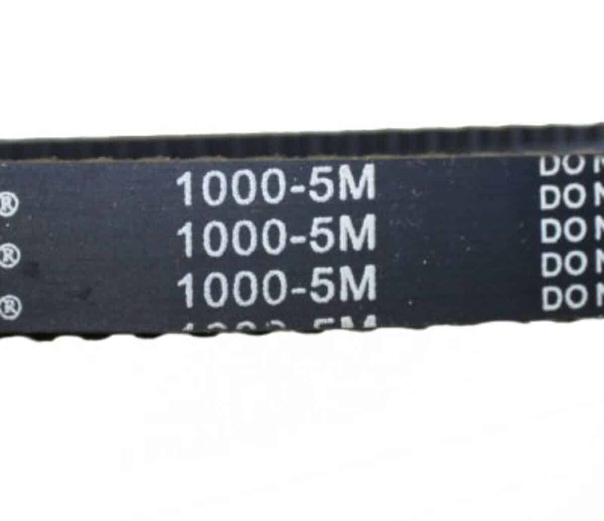 Universal Parts Rubber Drive Belt 1000-5M-15
