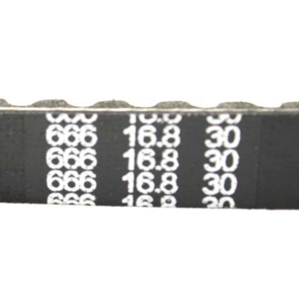 Universal Parts Rubber Drive Belt 666-16.8-30