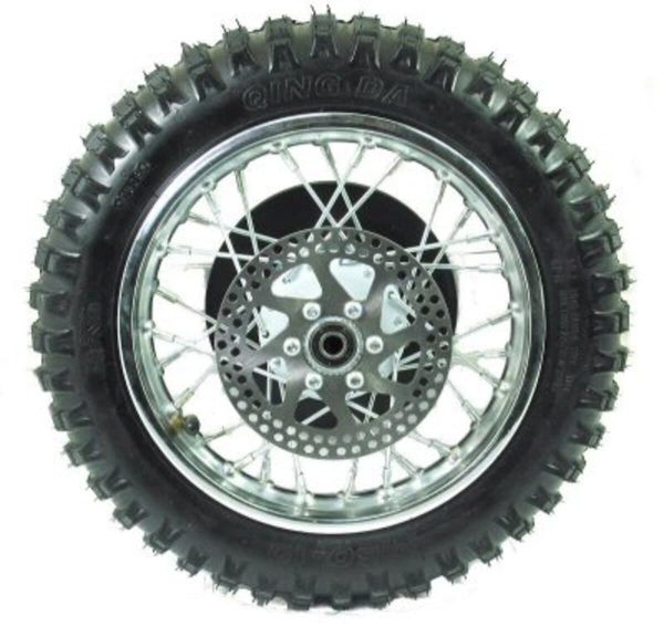 Universal Parts Rear Wheel Assembly compatible with Razor MX500/MX650