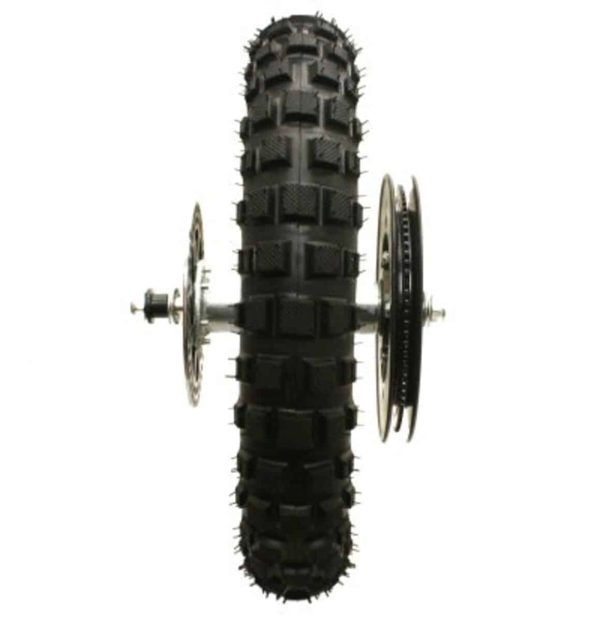 Universal Parts Rear Wheel Assembly compatible with Razor MX500/MX650