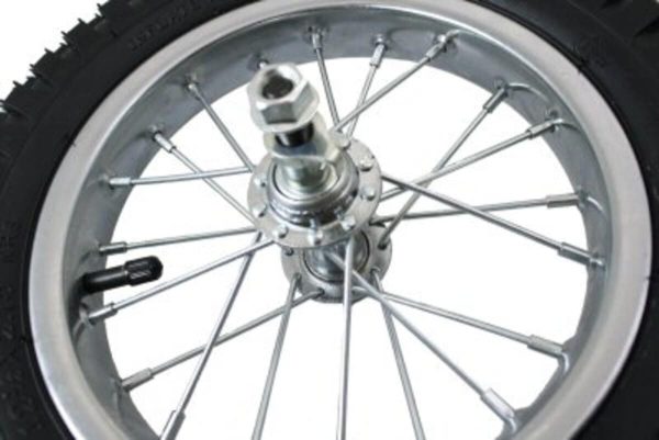 Universal Parts Front Wheel Assembly compatible with Razor MX350/MX400
