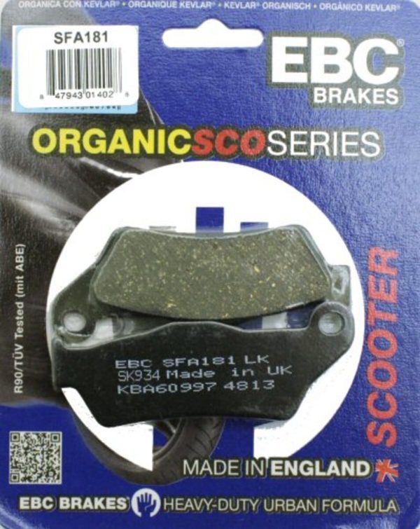 EBC Brakes SFA181 Scooter Brake Pads