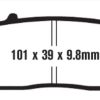 EBC Brakes SFA196 Scooter Brake Pads