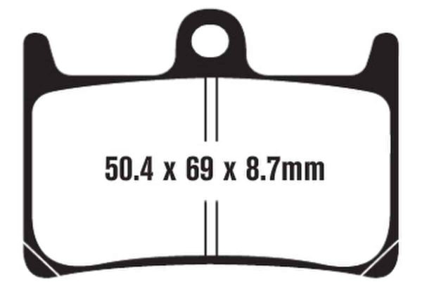 EBC Brakes SFA252 Scooter Brake Pads