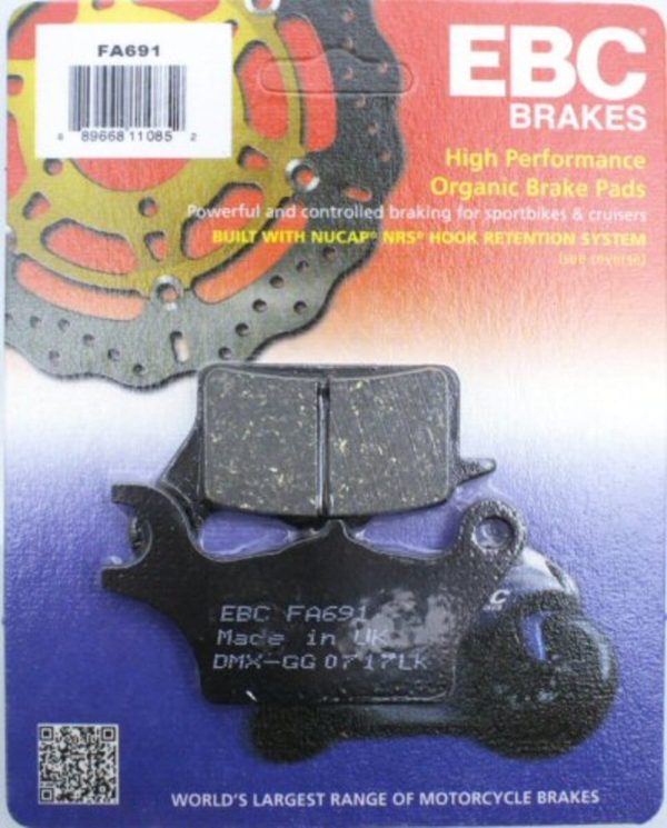 EBC Brakes FA691 Kawasaki Z125 Brake Pads