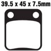 EBC Brakes FA54X Kawasaki Z125 Brake Pads
