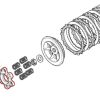 Koso Clutch Kit Enhanced Lifter Plate - compatible with  Grom & Monkey