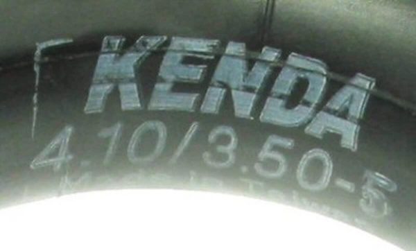 Kenda Brand 4.10/3.50-5 Innertube