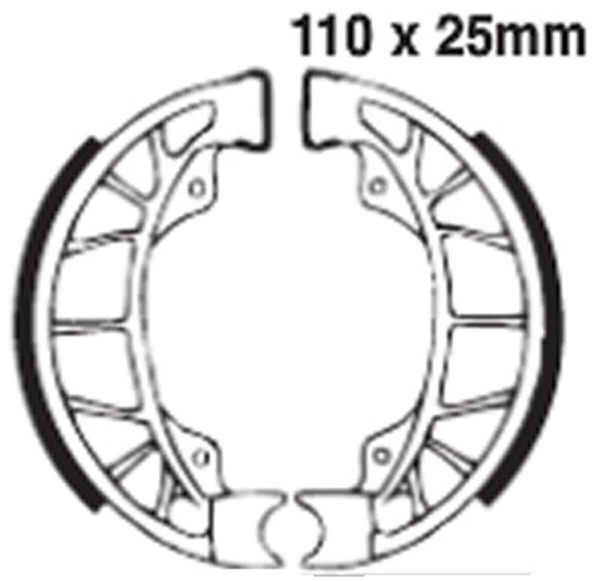 EBC Brakes 899 Brake Shoes 110x25mm