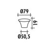 Polini Velocity Stack, 50.5mm Bell Mouth Style