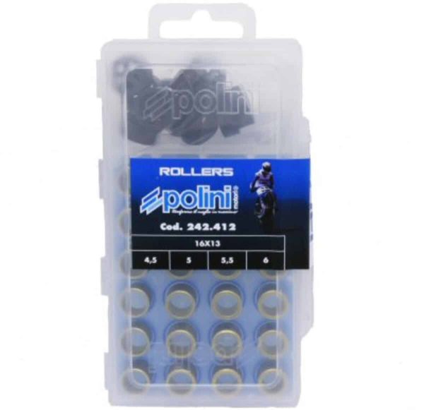 Polini 16x13 Roller Weights Tuning Kit - 5.5G to 7G