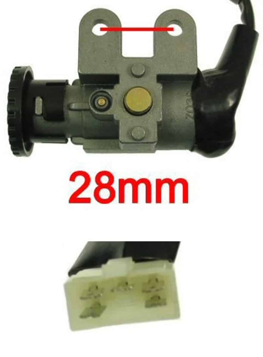 Universal Parts Scooter Ignition Switch