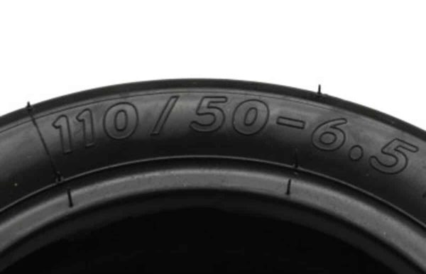 110/50-6.5 Treaded Tire