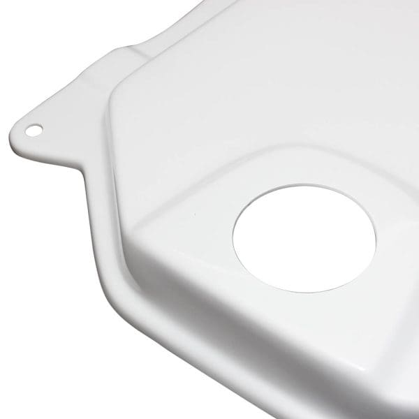 NCY Gas Tank Cover (White); Honda Ruckus - Image 2