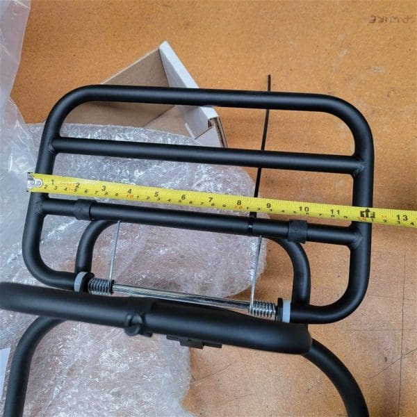 Prima Rear Rack (Backrest, Black); Vespa Primavera, Sprint - Image 4