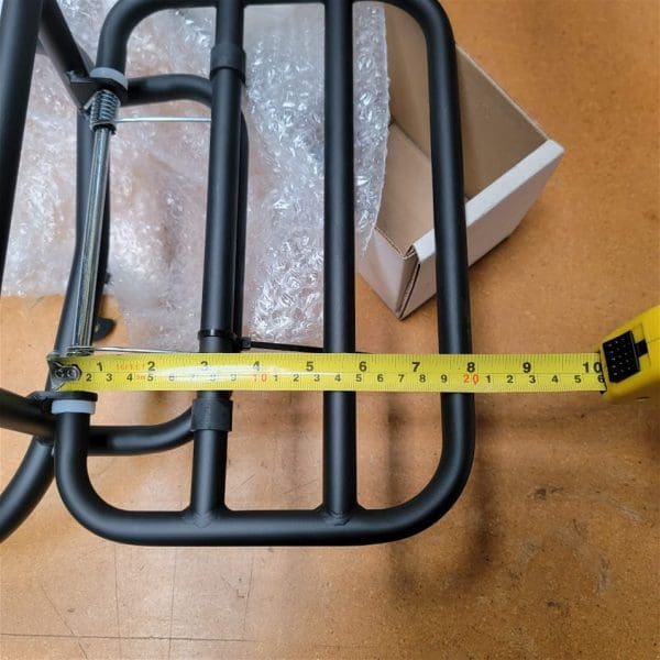 Prima Rear Rack (Backrest, Black); Vespa Primavera, Sprint - Image 5