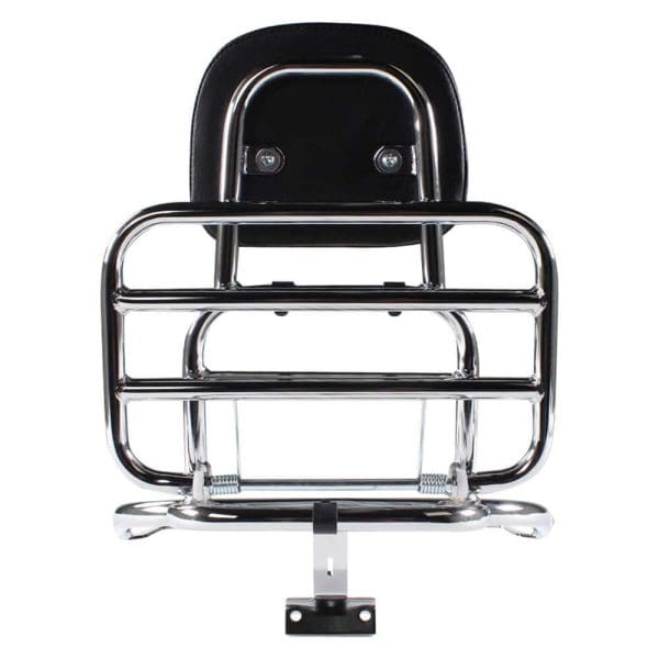 Prima Rear Rack (Backrest,Chome); Vespa LX50 and 150 - Image 2