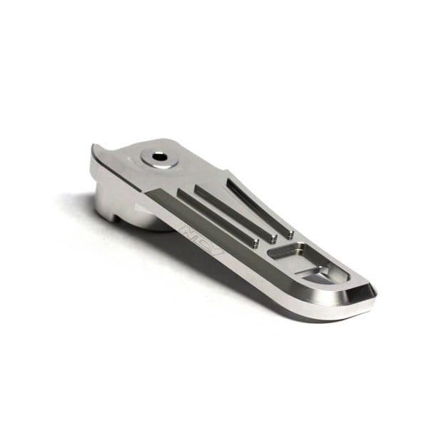 NCY Footrest Covers (Aluminum, Silver); Honda PCX - Image 3