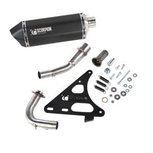 Scorpion Exhaust (Black); Royal Alloy GT 150