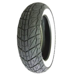 Shinko Whitewall Scooter Tire; 130/70-12