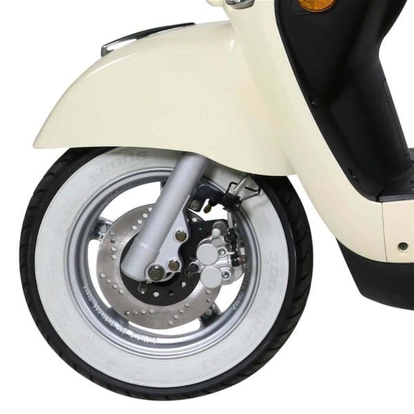 Prima Whitewall Scooter Tire; 3.00-10 - TUBELESS - Image 3