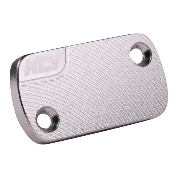 NCY Master Cylinder Cover (Silver); Honda-style - Image 2