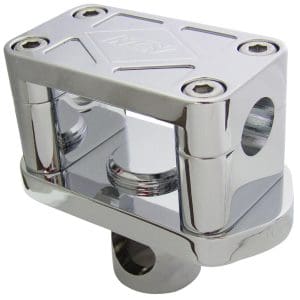 NCY Handlebar Clamp Post (Chrome); Honda Ruckus