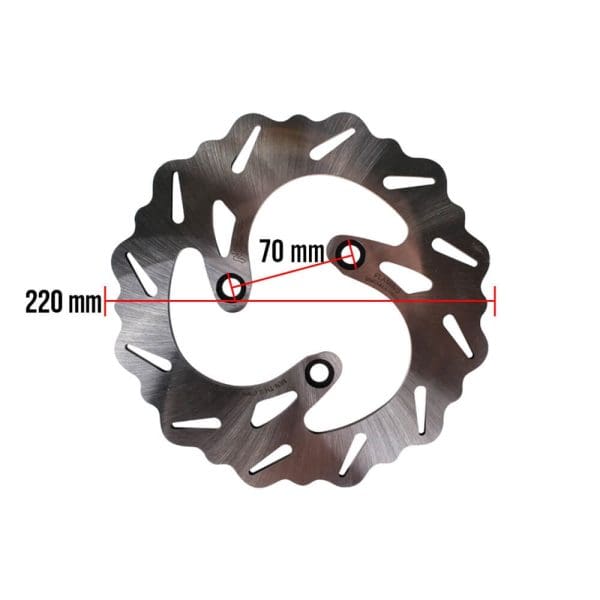 NCY Brake Disc (220mm); Genuine Buddy 4T - Image 3