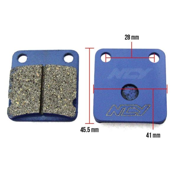 NCY Brake Pads (Performance, Front, Rear); Daelim, Sachs 2 NCY Brake Pads (Performance, Front, Rear); Daelim, Sachs - Image 2