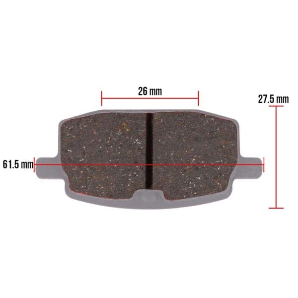 NCY Racing Brake Pads (Grey); Genuine, Adly, TGB - Image 3