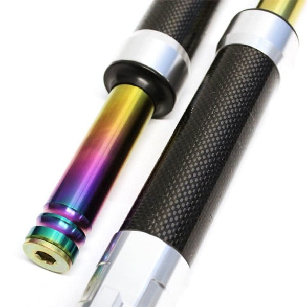 NCY Performance Front Forks (Drum Type, Carbon Fiber) Ruckus - Image 4