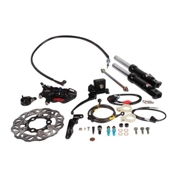 NCY Slammed  Disc Conversion Kit (4 Piston Caliper); Ruckus - Image 2