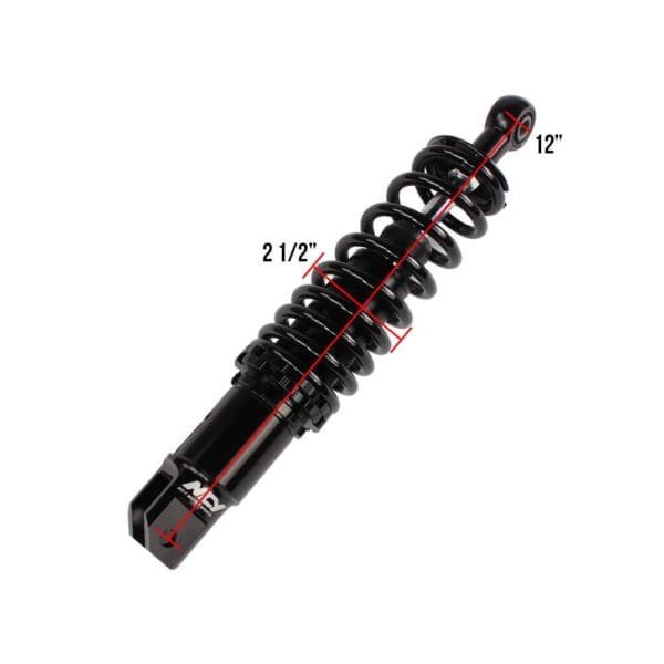 NCY Rear Shock (Black); Yamaha Zuma 50 2T 2002+, Honda Navi - Image 4