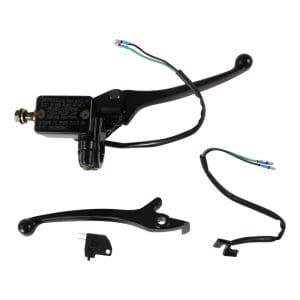 Front Brake Lever & Master Cylinder Assembly; CSC go., 139QMB Scooters