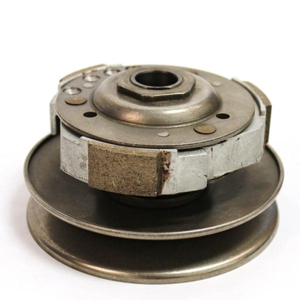 Clutch and Pulley Assembly (OEM, No Bell); GY6 - Image 2
