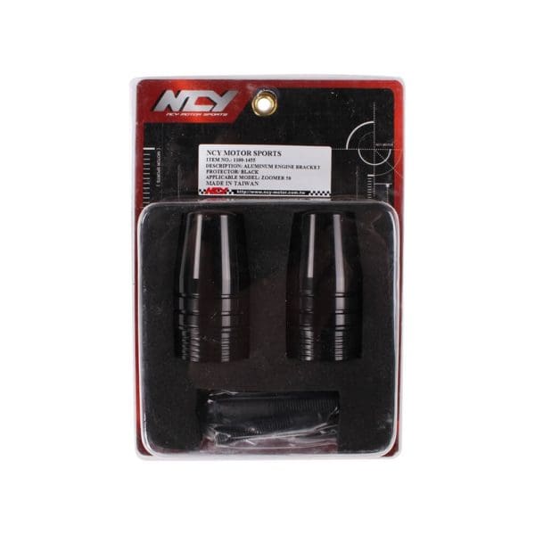 NCY Frame Sliders (Black); Honda Ruckus, Zoomer - Image 2