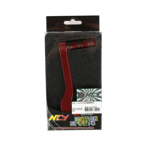 NCY Kickstart Lever (Red); Honda Ruckus, Dio - Image 3