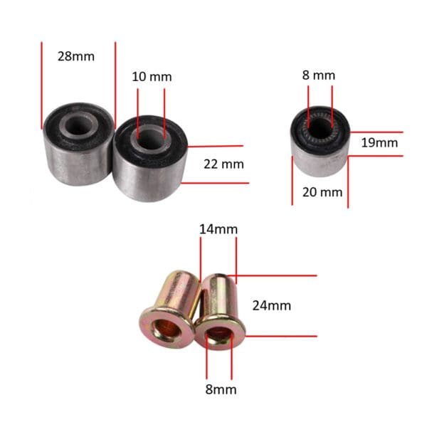 Engine Bushing Kit; CSC go., 139QMB Scooters - Image 2
