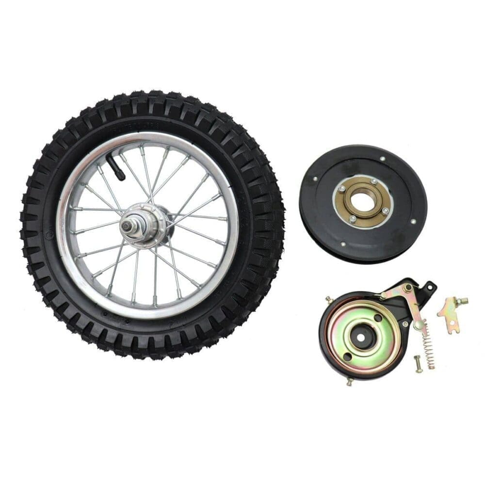 Rear Wheel Assembly for Razor MX350 MX400 Dirt Rocket - Image 5