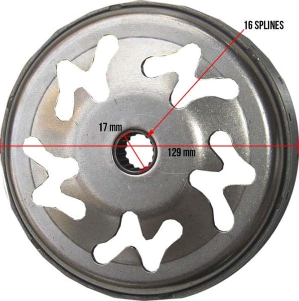 NCY Clutch Bell (Reinforced,Performance) Vino125,Zuma125 - Image 2