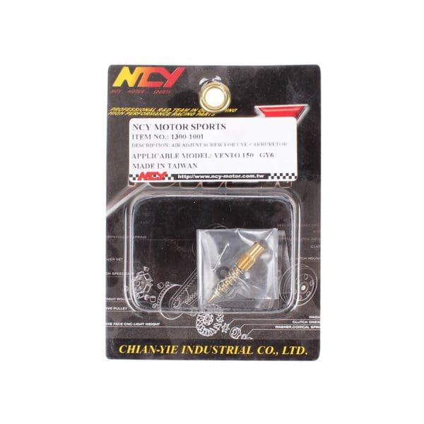 NCY Air Adjusting Screw (CVK Carb); GY6 - Image 3