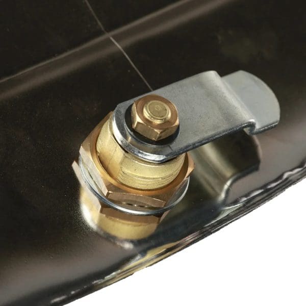 Engine Side Door Panel (chrome with lock); Small Frame Vespa - Image 3