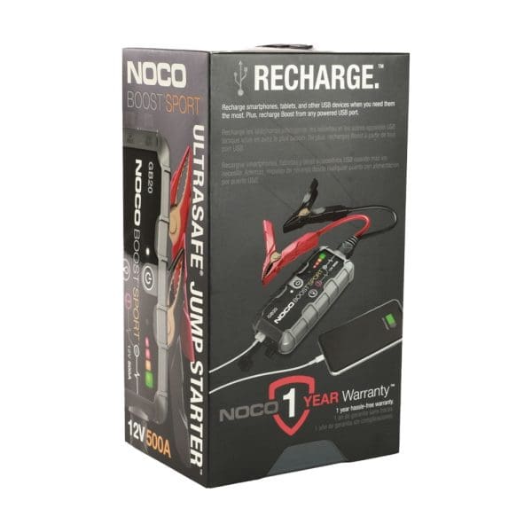 NOCO Lithium Jump Starter; 500 Amp - Image 2